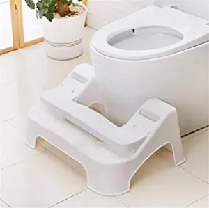 Kurtzy western toilet squat stool non slip