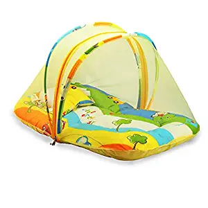 Luvlap baby mattress with mosquito net