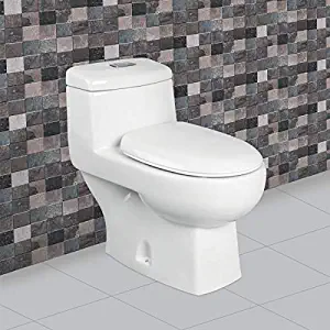 Belmonte ceramic one piece western commode toilet water closet ewc ripone s trap white