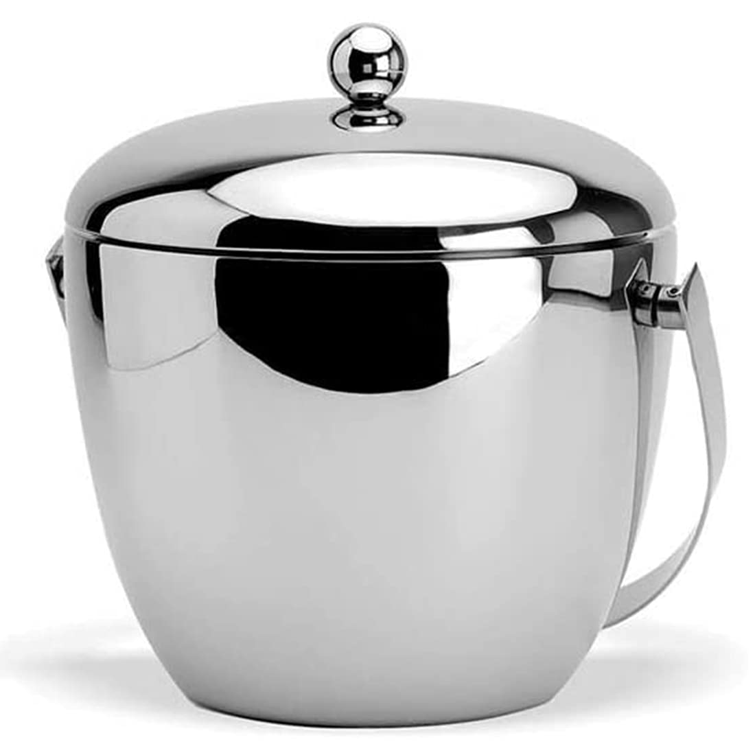 Fns mirror finish apple double walled insulated stainless steel