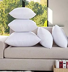 Jdx white filler cushion (12x12) or 30x30 cm (set of 5)