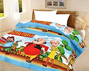 Kids quilt motu patlu a.c blanket single bed size dohar