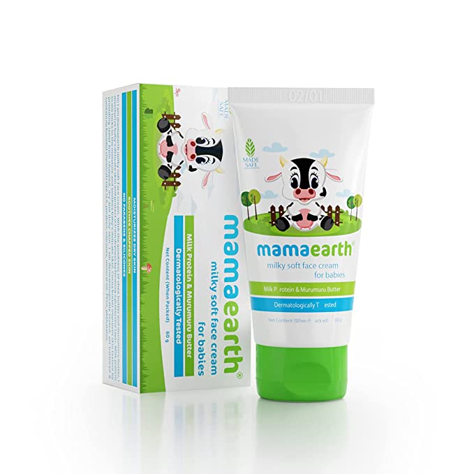 Mamaearth milky soft natural baby face cream