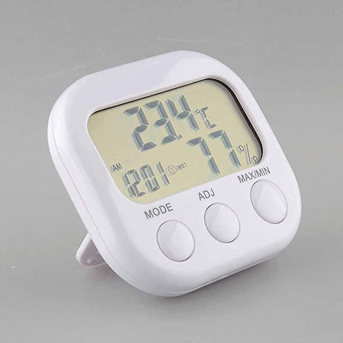 Rees52 digital plastic moisture meter thermometer