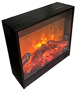Rva fireplace,16 inches,1800w, free standing, matt black,16 x21x11inches lxhxd