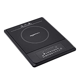 Amazonbasics induction cooktop 1300 watts black