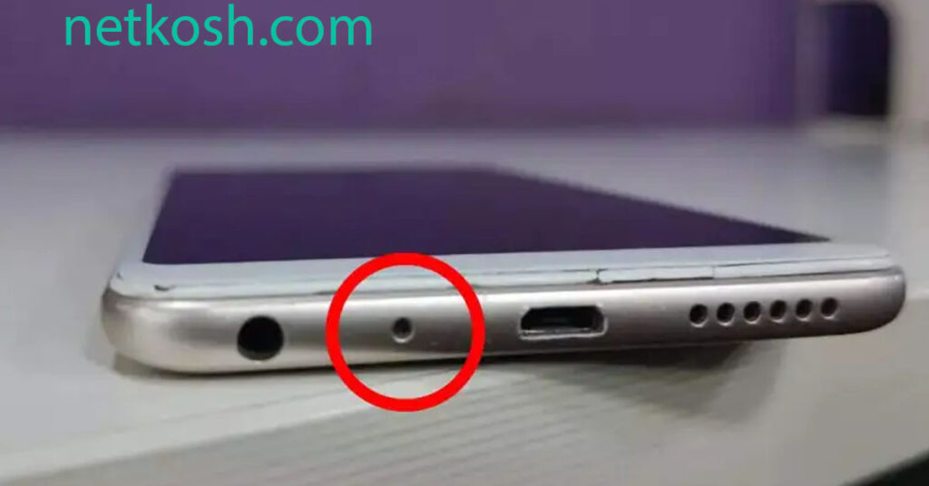 Charging side hole